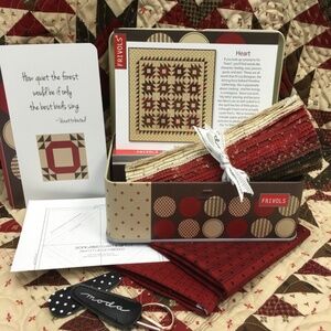 Moda Frivols #7 Quilt Kit Featuring Songbird Gatherings